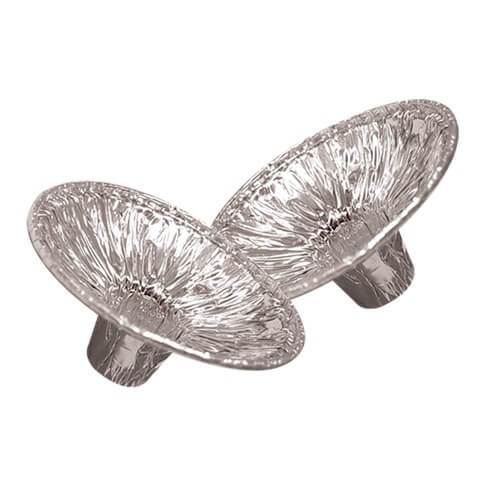 Elegant aluminum candle holders for tealights, votives, and pillar candles. Lightweight, durable, and stylish for home decor, weddings, and events. Perfect for centerpieces and ambient lighting.