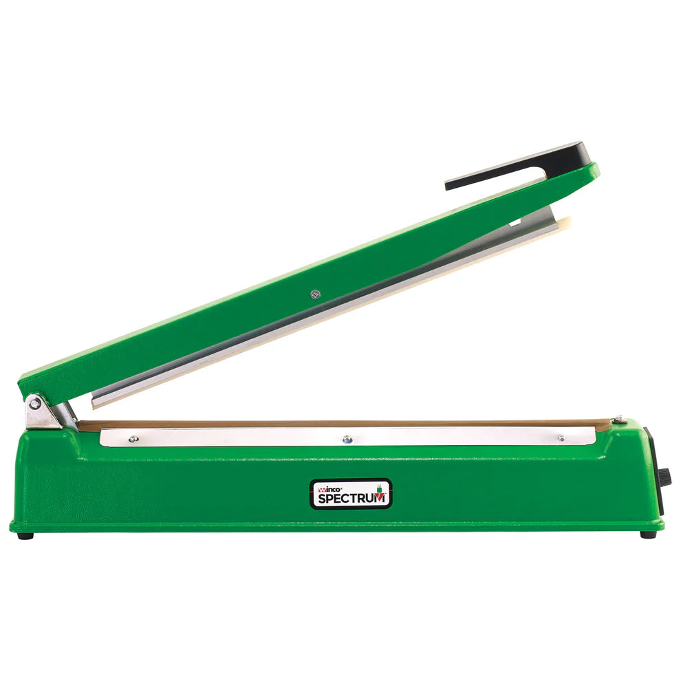 Winco EBS-400M/400M-I, 16" 120V/220V Manual Impulse Bag Sealer