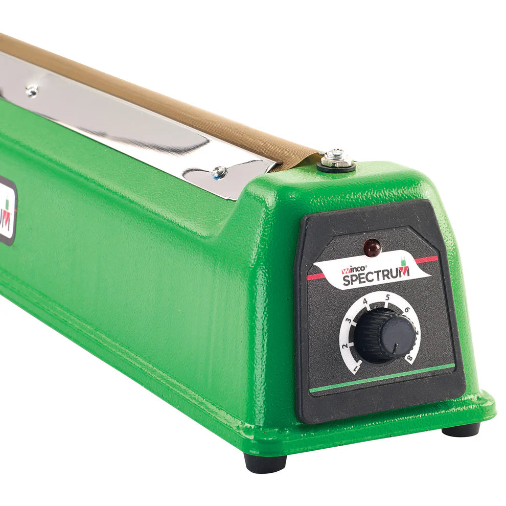Winco EBS-400M/400M-I, 16" 120V/220V Manual Impulse Bag Sealer