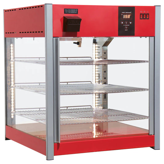 Winco EDM-1PT, 120V 1500W Red Pass-Through Electric Warmer