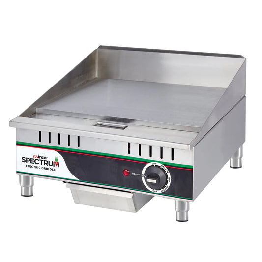 Winco EGD-16M-36M, 16"-36", 120/240V Spectrum Electric Griddles