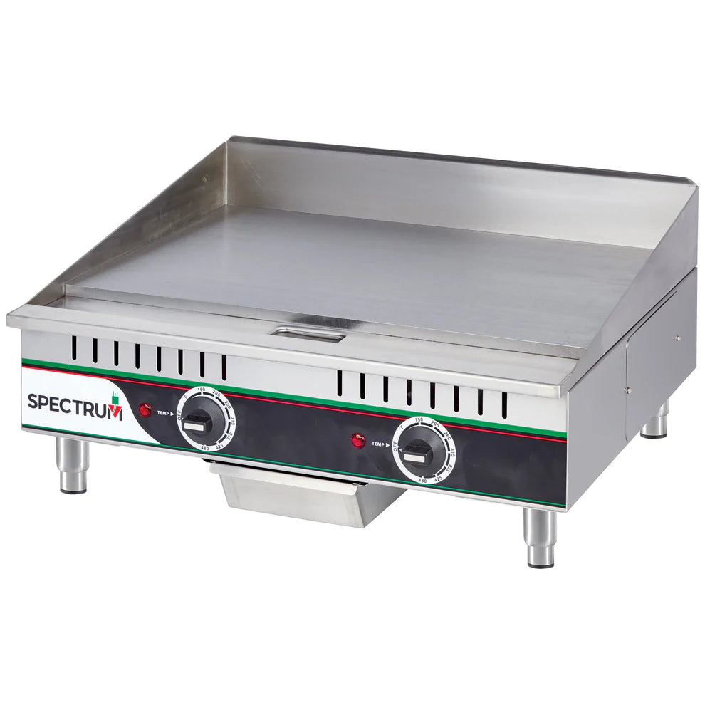 Winco EGD-16M-36M, 16"-36", 120/240V Spectrum Electric Griddles