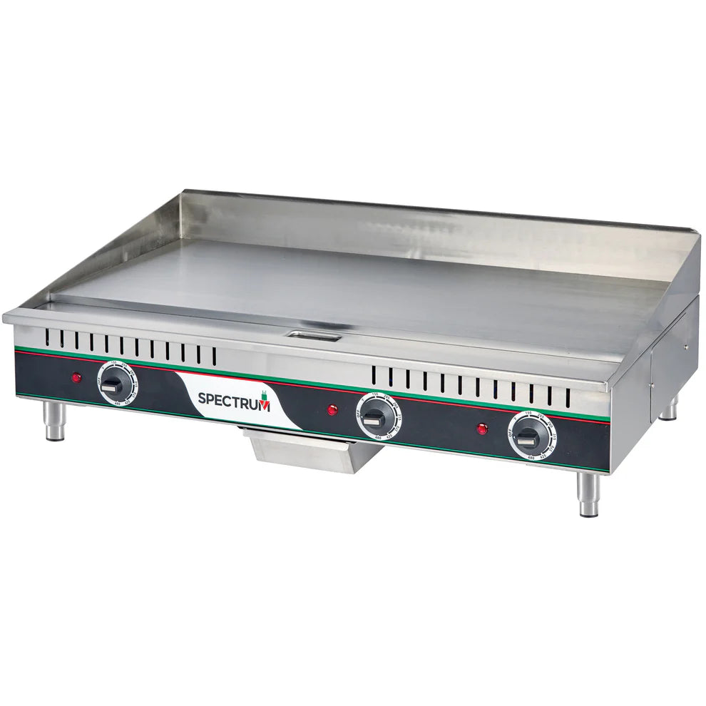 Winco EGD-16M-36M, 16"-36", 120/240V Spectrum Electric Griddles