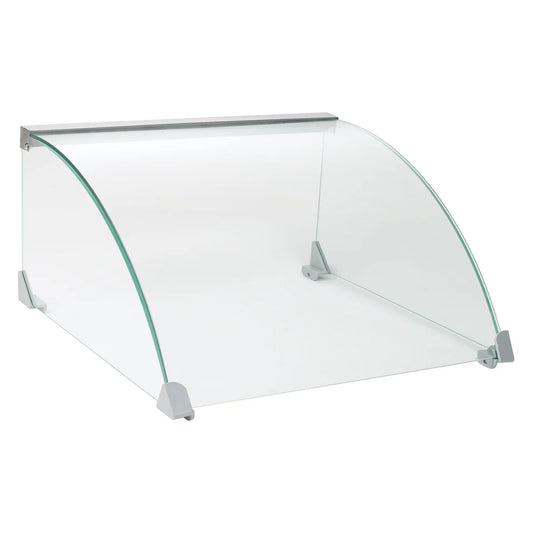 Winco EHDG-11SG-7SG, Spectrum Glass Sneeze Guard for Hot Dog Rollers