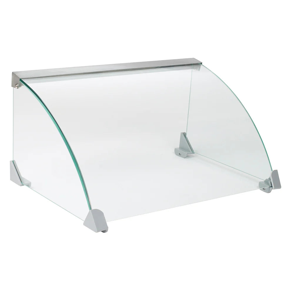 Winco EHDG-11SG-7SG, Spectrum Glass Sneeze Guard for Hot Dog Rollers