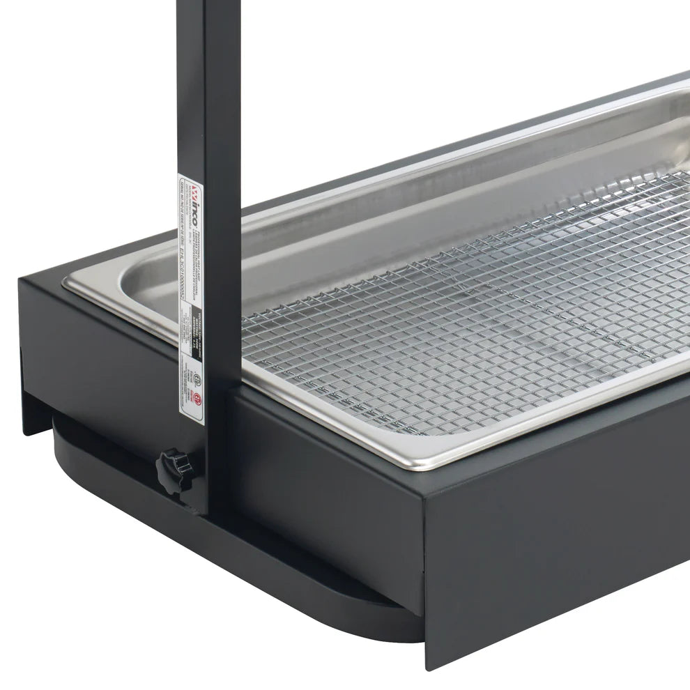 Winco EHL-PH-B/G, Black/Gray Universal Dump Station Pan Holder