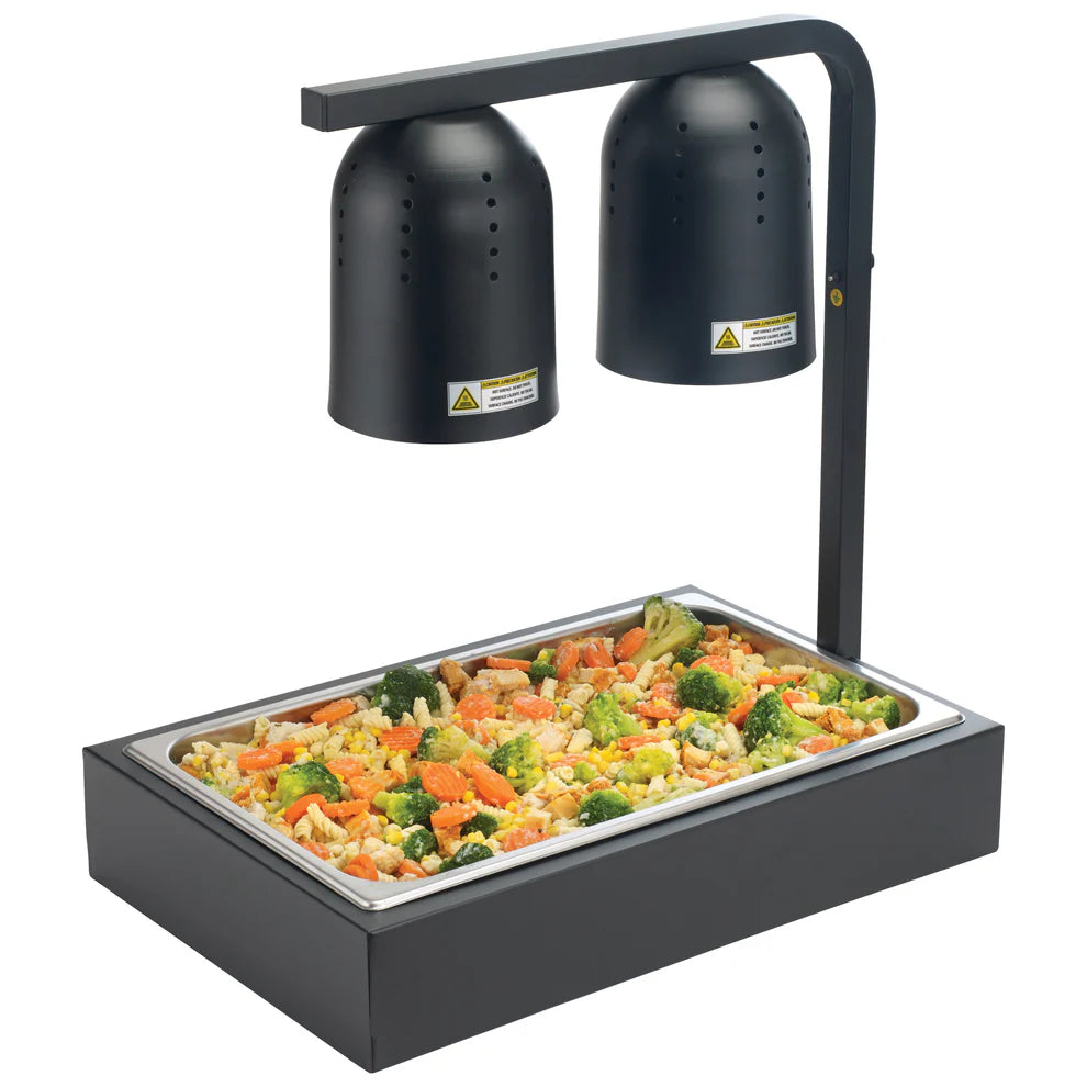 Winco EHL-PH-B/G, Black/Gray Universal Dump Station Pan Holder