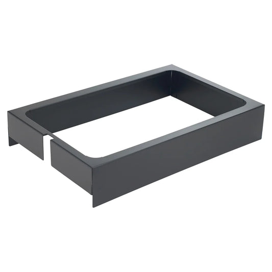 Winco EHL-PH-B/G, Black/Gray Universal Dump Station Pan Holder