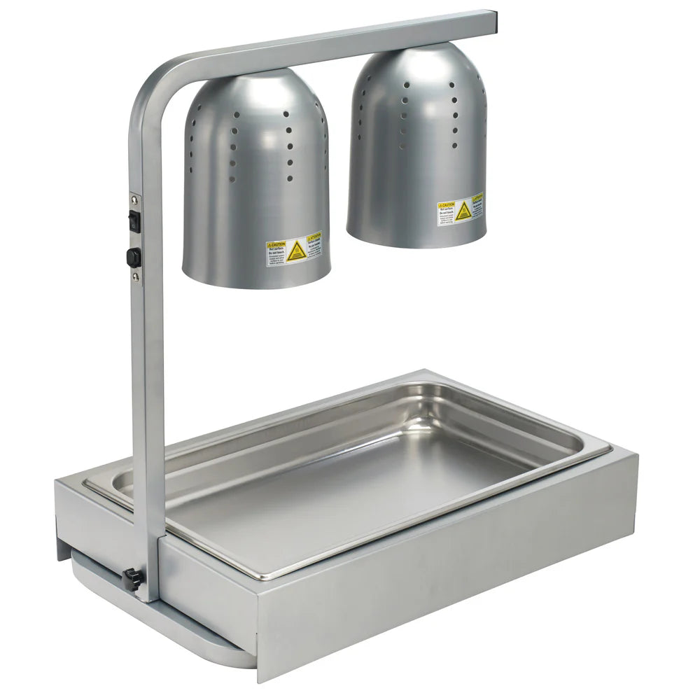 Winco EHL-PH-B/G, Black/Gray Universal Dump Station Pan Holder