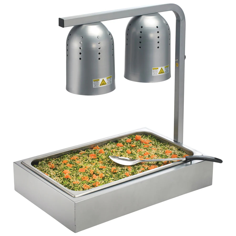 Winco EHL-PH-B/G, Black/Gray Universal Dump Station Pan Holder