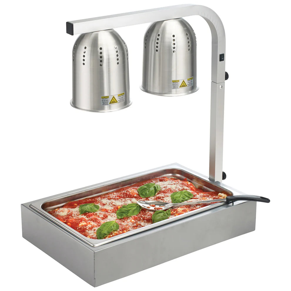 Winco EHL-PH-B/G, Black/Gray Universal Dump Station Pan Holder