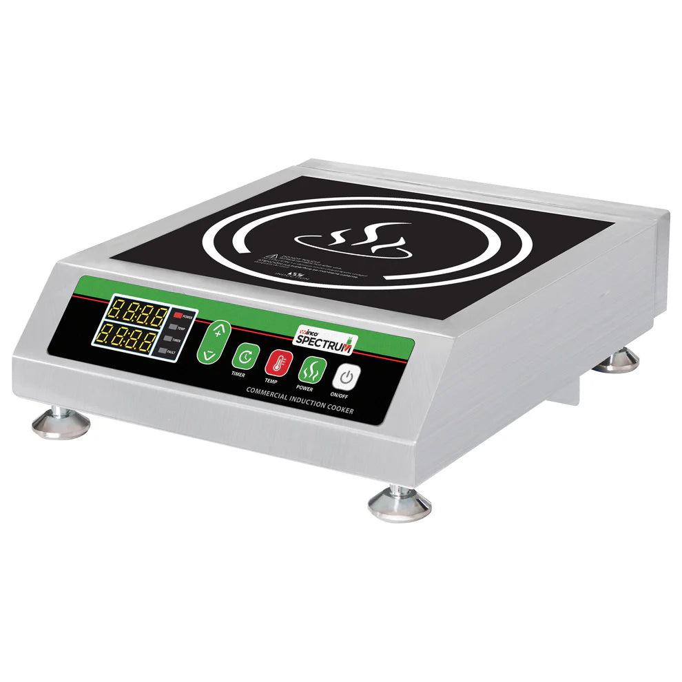 Winco EICS-18-34, 120V/240V Commercial Countertop Induction Cooker