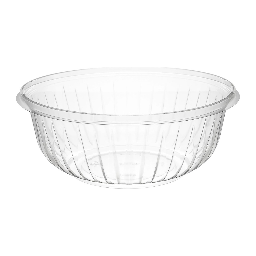Dart 32oz Clear PET Plastic Round Disposable Bowl