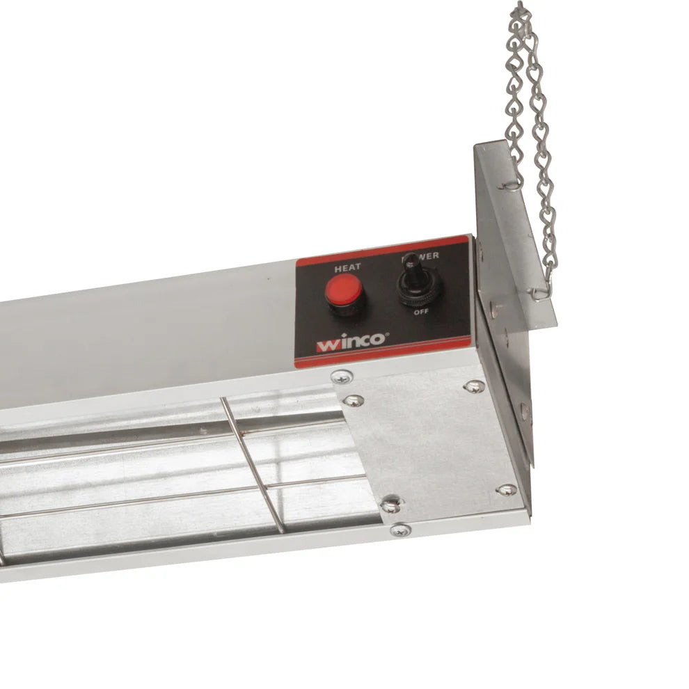 Winco ESH-24-72, Electric Strip Heater w/ Undermount Brackets