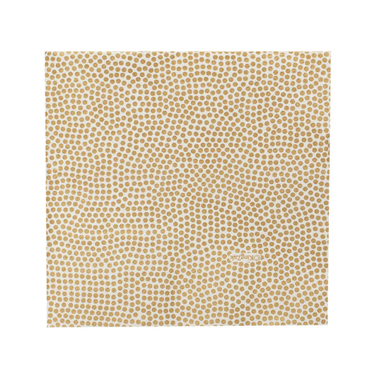 2-Ply Gold Dots Lunch Napkin – Elegant disposable napkins with gold polka dot design, perfect for weddings, birthdays, baby showers, and stylish party table settings.