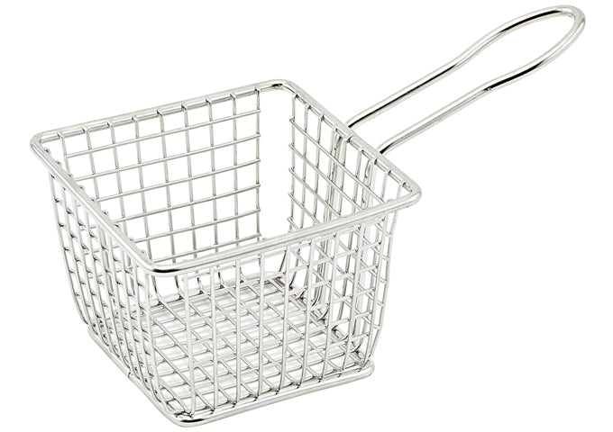 Winco FBM-32R to 554S, Mini Round, Rectangular & Square Fry Baskets
