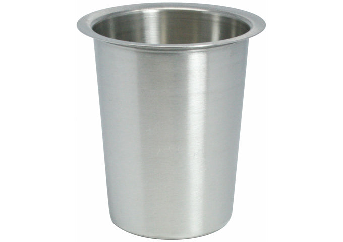 Winco FC-SL Stainless Steel Solid Flatware Cylinder - Restaurant Kitchen, Buffet Stations, Catering Services and Hotel Banquet Halls