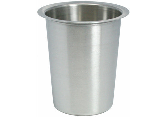 Winco FC-SL Stainless Steel Solid Flatware Cylinder - Restaurant Kitchen, Buffet Stations, Catering Services and Hotel Banquet Halls