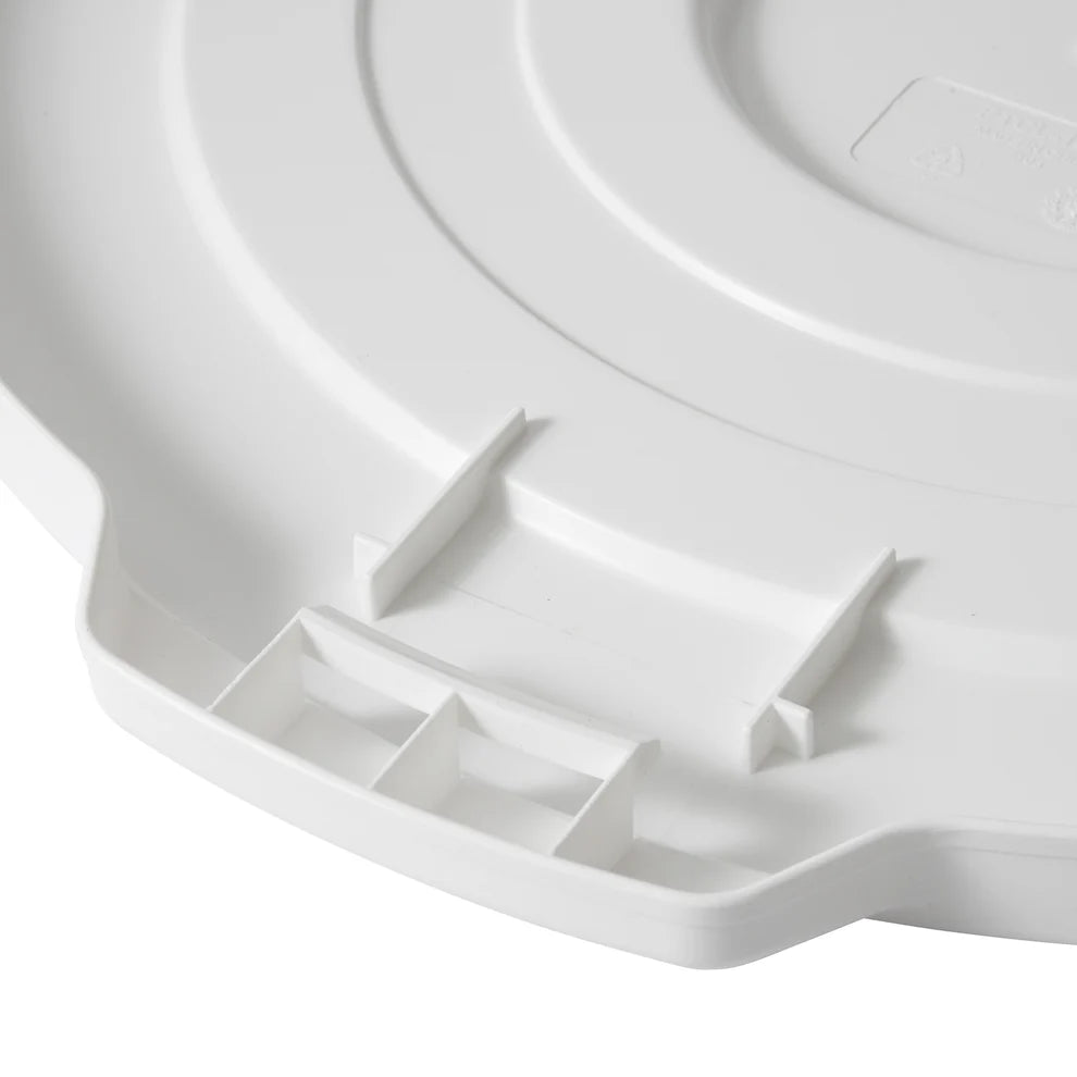 Winco FCW-10L/20L, 10gln/20gln Lid for White Trash Can, NSF, EA