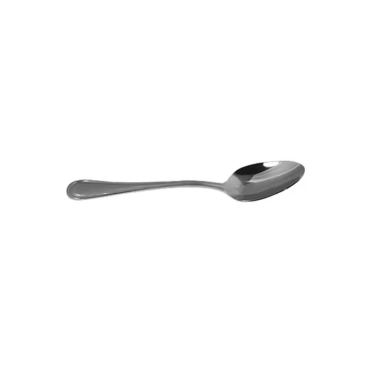 paris dinner spoon stainless steel stanton trading 7 1/4" heavy weight flatware set with classic parisian pattern handle, featuring a sleek, and modern design, perfect for any dining occasion.