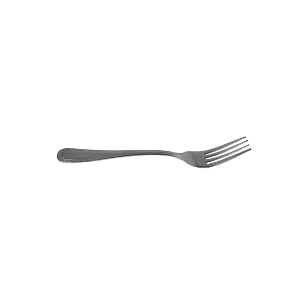 pearl dinner fork stainless steel stanton trading 7 3/8" flatware set with timeless elegance of pearl inspired handle crafted for lasting style and quality, perfect for casual and formal dining.