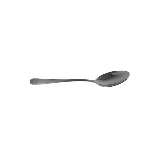 ascend dinner spoon stainless steel stanton trading 7 1/4" heavy weight and high-end quality flatware set, featuring a sleek and modern design that adds elegance to your meals.