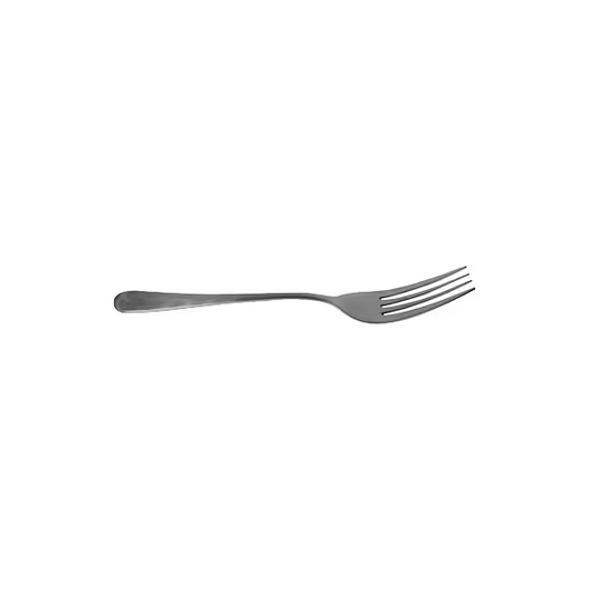 ascend dinner fork stainless steel stanton trading 7 1/2" heavy weight and high-end quality flatware set, featuring a sleek and modern design that adds elegance to your meals.