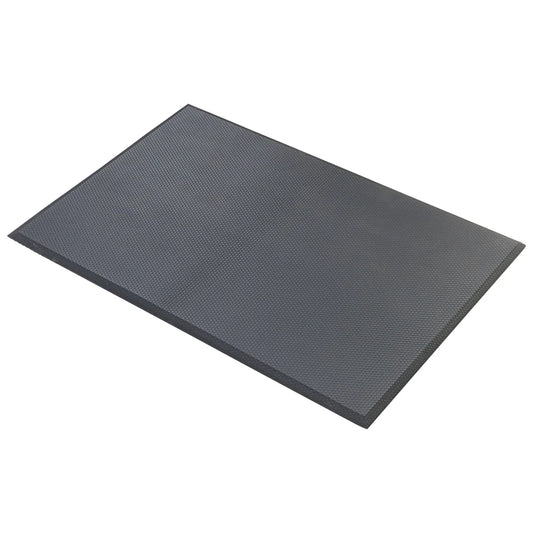 Winco FMG-23K, 2' x 3', Rubberized Gel Foam Black Anti-Fatigue Mat, EA