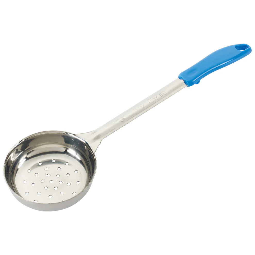 Winco FPP-1 to FPS-8, 1-8oz S/S One-piece Diff Colors Perf Food Portioner