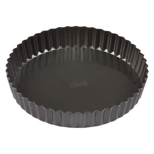 Winco FQP-10 to 8, 4-12" 2pcs/set Non-stick Carbon Steel Quiche Pans