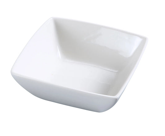 Yanco Square Bowl FU-009 is an elegant and reliable addition to your tableware collection. These color glazed bowls are made from high-quality porcelain, that gives its dinnerware a stylish glaze finish. Porcelain features excellent resistance to mechanical damage or temperature effects. You can use these Fuji collection bowls to serve such dishes like rice, miso soup, noodles or salads. These white bowls would be perfect for your fine-dining restaurant, catered events, outdoor dining area or even hotels.