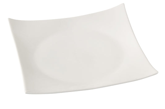 Yanco Square Sushi Plate FU-109 is an elegant and versatile addition to any dining establishment. Crafted from high-quality bone white porcelain, this plate enhances the presentation of sushi and other small appetizers. Its sleek square design adds a modern touch to fine-dining restaurants, sushi bars, and banquet halls. Designed for both durability and style, this plate is dishwasher safe, oven safe, and microwave safe, making it a practical choice for both personal and commercial use.
