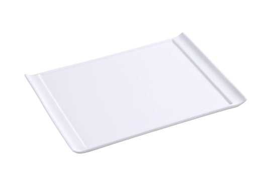 Yanco Rectangular Display Plate FU-1315 6/Pcs is an elegant and versatile addition to any restaurant or banquet hall. Measuring 15 3/4" Length x 11" Width, this high-quality porcelain plate features a sleek bone white finish, making it ideal for presenting any course with sophistication. Part of the Fuji collection, its rectangular design enhances the visual appeal of your dishes, making it perfect for fine-dining establishments and upscale catering events. 