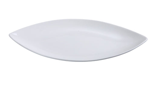 Yanco Oval Plate FU-213 brings a touch of elegance to any dining setting with its sleek, leaf-shaped design. Crafted from durable bone white porcelain, this dish is ideal for serving appetizers, entrées, or desserts in restaurants, banquet halls, and catered events. Its smooth, glazed finish enhances presentation while ensuring long-lasting durability. Designed for convenience, this plate is dishwasher, oven, and microwave safe.