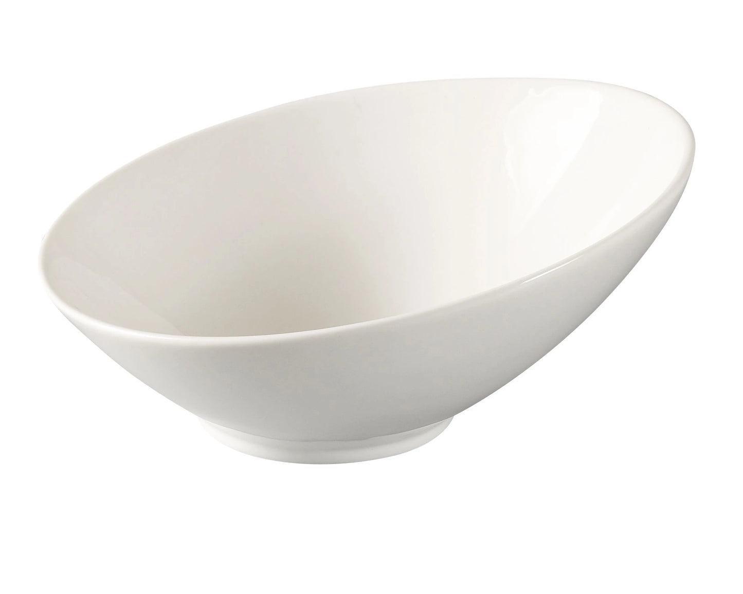 Yanco Sheer Bowl FU-608 is an essential serveware in both home and commercial use. Whether you own a classy restaurant, sushi place, diner, cafeteria or catering company, this modern bowl will beautifully present your appetizers, sauces and many other suitable foods to the customers. It is also a great solution for a casual party to serve your guests' favorite snacks. Bone white color and smooth lines of Yanco Fuji collection create a perfect base for your colorful and flavorful dish. 