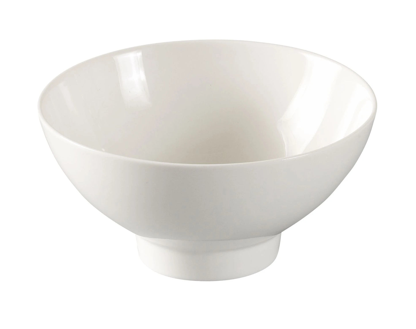 Yanco Bowl FU-805 is an essential serveware in both home and commercial use. Whether you own a classy restaurant, sushi place, diner, cafeteria or catering company, this modern bowl will beautifully present your fresh green, pasta and even hot salads and many other suitable foods to the customers. It is also a great solution for a casual party to serve your guests' favorite snacks. Bone white color and smooth lines of Yanco Fuji collection create a perfect base for your colorful and flavorful dish. 