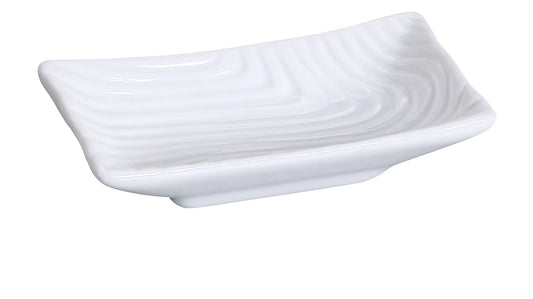 Yanco Sauce Dish FU-903 is a stylish and practical addition to any tableware collection. Measuring 3 1/2" Length x 2" Width and holding 1 1/2 oz, this dish is perfect for serving sauces, dips, and condiments. Crafted from high-quality porcelain in a classic bone white finish, it combines elegance with durability. Its versatile design makes it ideal for pairing with sushi, appetizers, and a variety of dishes. 