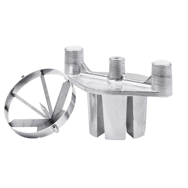 6-Section Wedger Blade and 2 screws Replacement for FWS-Series 1/Pack get quick and uniform wedges of fruit with a push of the handle. Ideal for coring and sectioning apples, lemons, limes, oranges, and tomatoes.