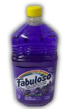 Fabuloso All-Purpose Cleaner, Lavender scent, 1.65 L bottle for multi-surface cleaning with a long-lasting fresh fragrance.