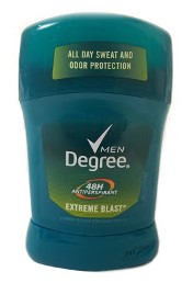 Degree Men Invisible Solid Antiperspirant Deodorant in Extreme Blast scent, 1.7 oz stick