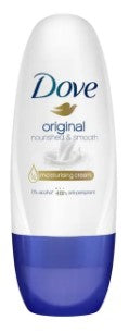 Dove Roll-On Antiperspirant Original 40ml, long-lasting sweat and odor protection, gentle on skin.