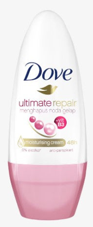 Dove Roll-On Antiperspirant Ultimate Repair 40 ml deodorant bottle