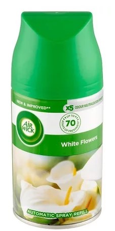 Air Wick Ultra Machine Refill in White Flowers scent, 250ml can
