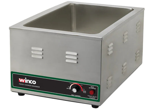 Winco FW-S500,  20" x 12" Opening, 1200W, 120V Electric Food Warmer