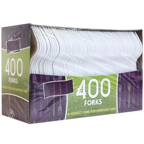 White PP Cutlery Boxed Set – includes fork, knife, soupspoon, and teaspoon. Durable, disposable, and ideal for catering, takeout, parties, and events. Convenient storage for easy use.
