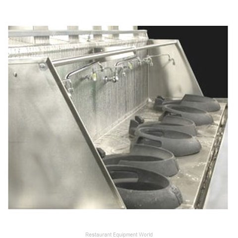 Front Gutter with Waterfall Backsplash