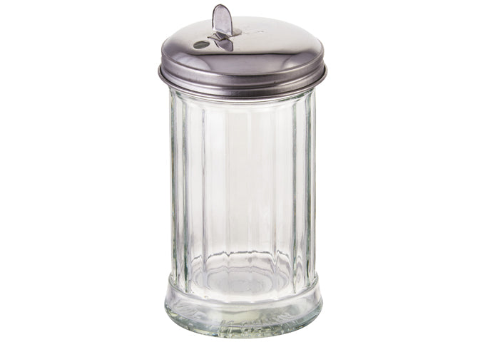 Winco G-102 12oz, Flap Sugar Pourer - Restaurant Kitchen, Buffet Stations, Catering Services and Hotel Banquet Halls