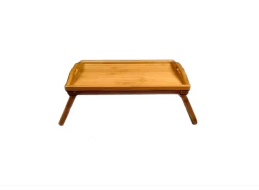 Bamboo Serving Tray with Legs