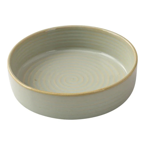 Yanco Bowl GO-606 is a refined and versatile addition to the Golden Coast collection. Crafted from high-quality chinaware, this round serving bowl features elegant earthy tones and concentric circles, beautifully accented by a golden rim for a sophisticated touch. Ideal for serving shared dishes, salads, or side portions, this bowl is perfect for upscale restaurants, cafés, and fine dining settings. The tea green color adds warmth and charm, making it a stylish and functional tableware choice.