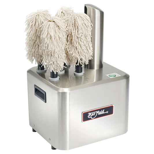 Winco GP-100, 110V, 5 Heads, 350/hr Bar Maid Glass Polisher